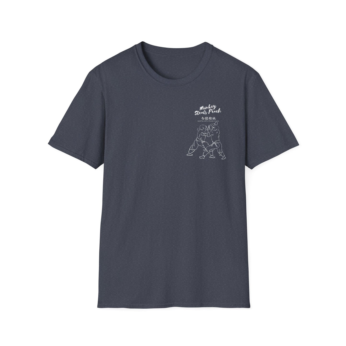 Luohan Short Strikes Monkey Steals Peach t-shirt