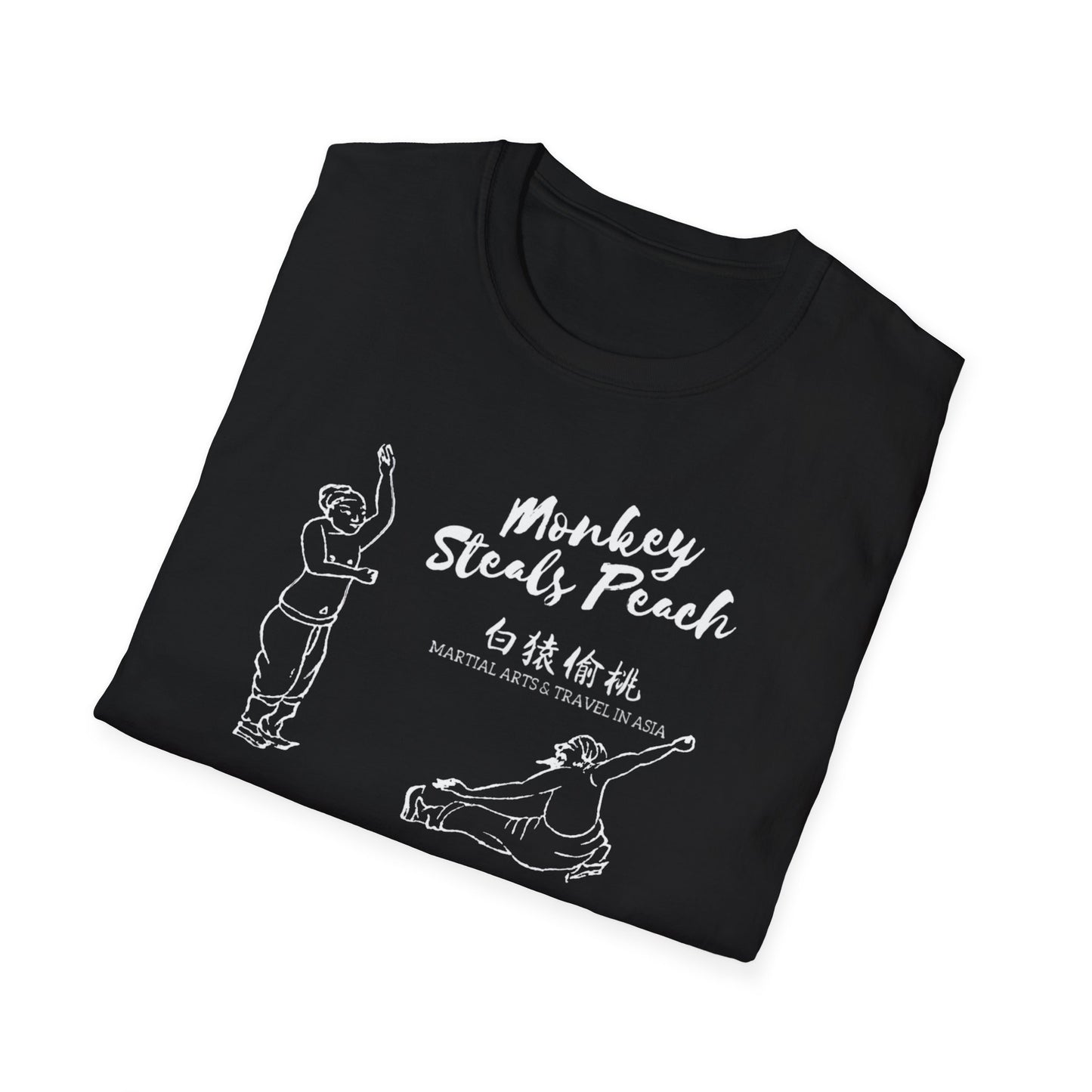 Qi Jiguang 32 Postures Monkey Steals Peach t-shirt