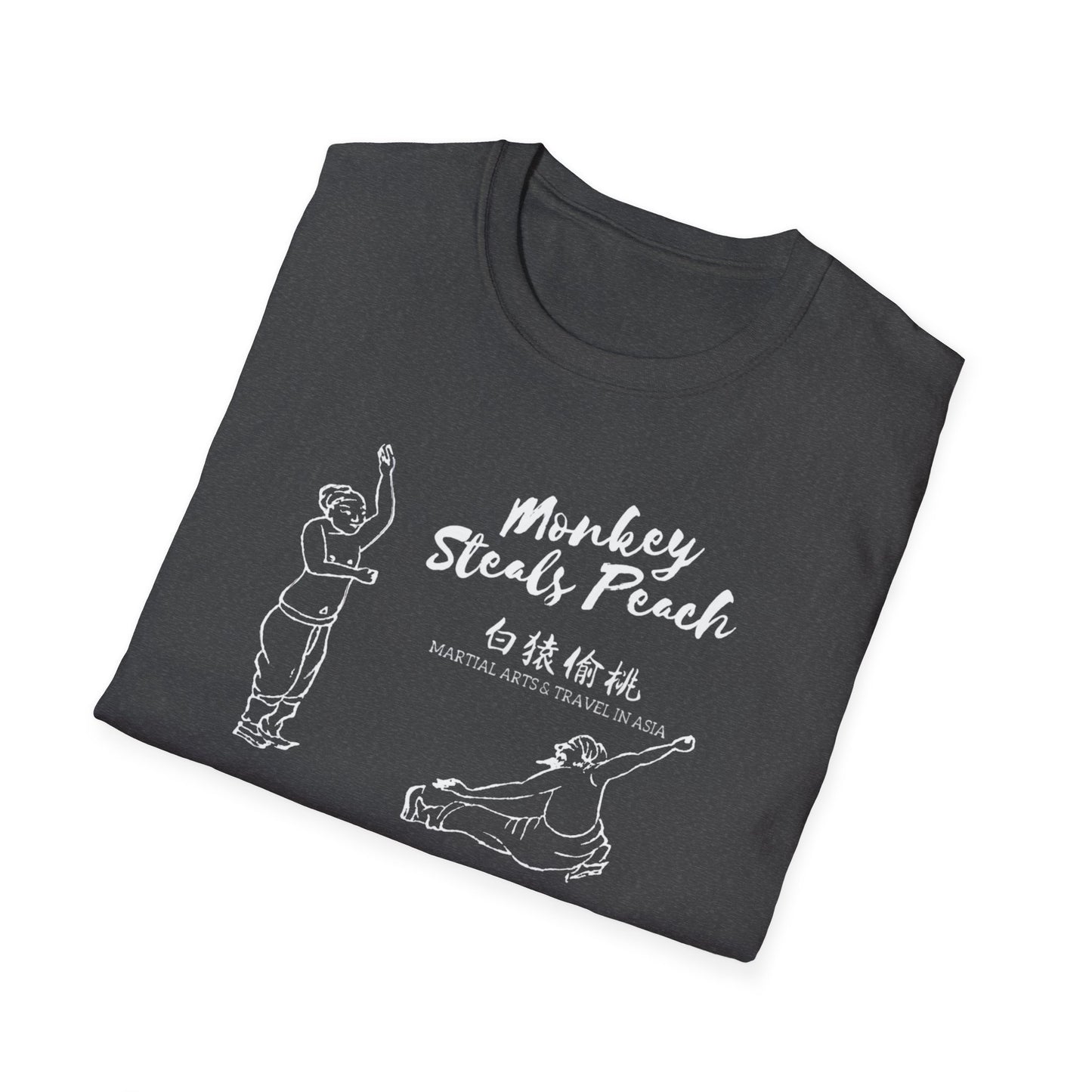 Qi Jiguang 32 Postures Monkey Steals Peach t-shirt