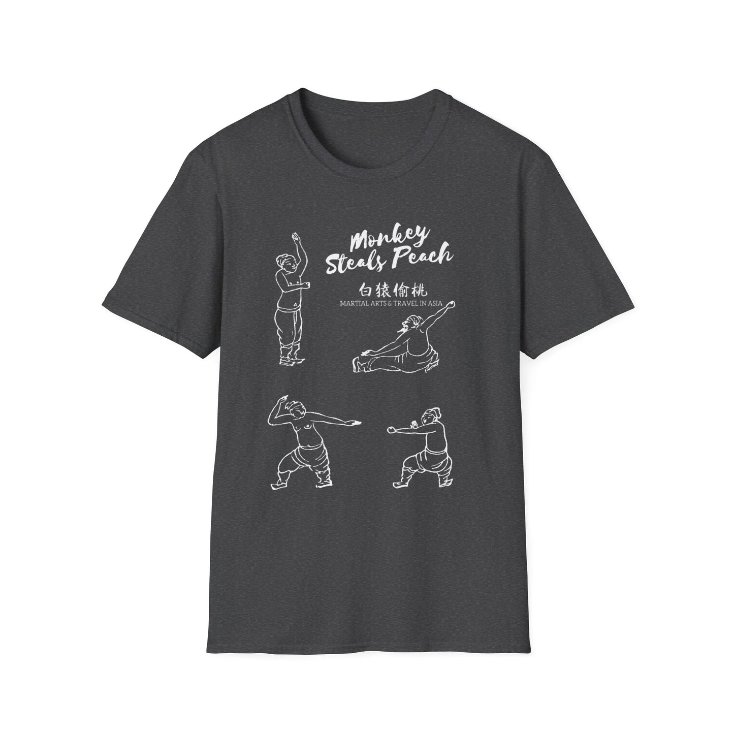 Qi Jiguang 32 Postures Monkey Steals Peach t-shirt