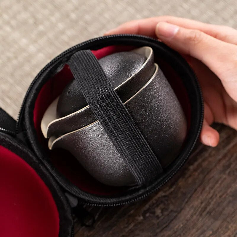 Portable travel Gongfu Tea Set