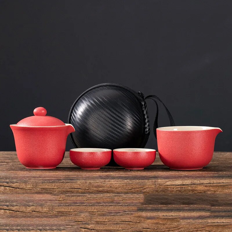 Portable travel Gongfu Tea Set