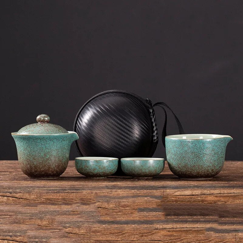Portable travel Gongfu Tea Set