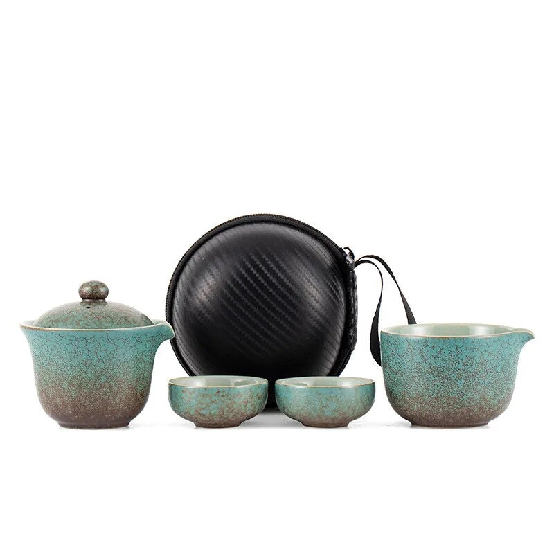 Portable travel Gongfu Tea Set
