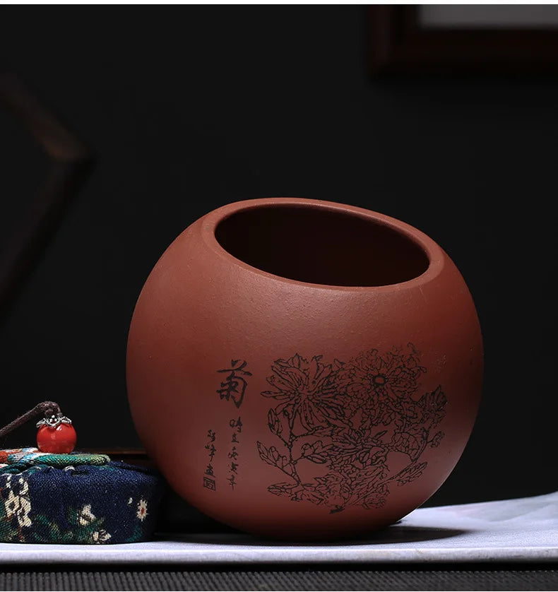 Chinese Tea Ageing Storage Jar