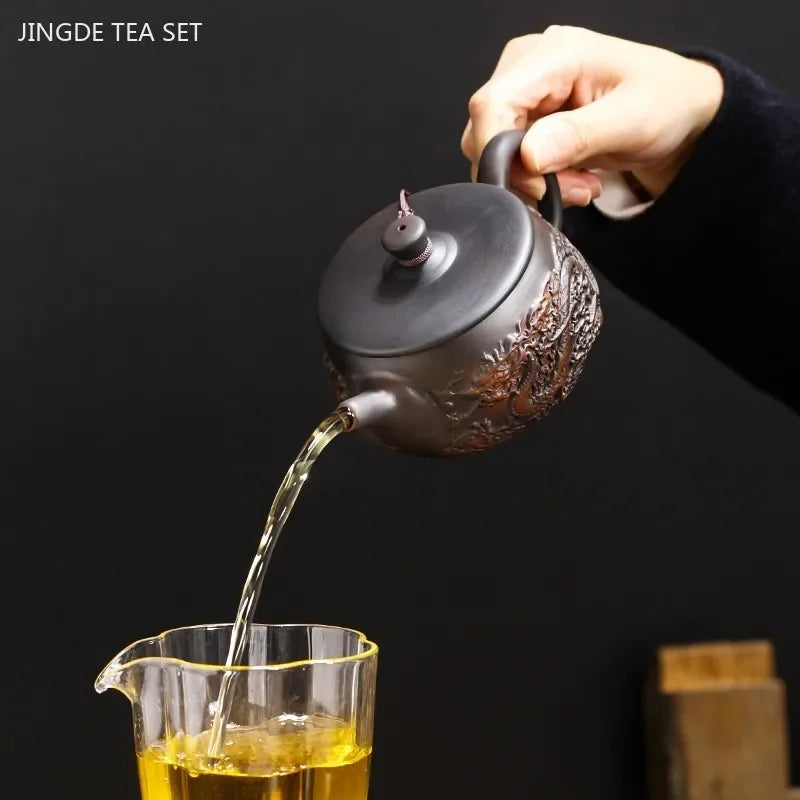 180ml Dragon Purple Clay Teapot