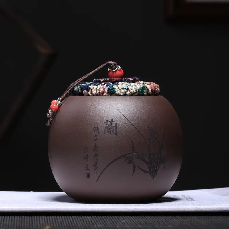 Chinese Tea Ageing Storage Jar