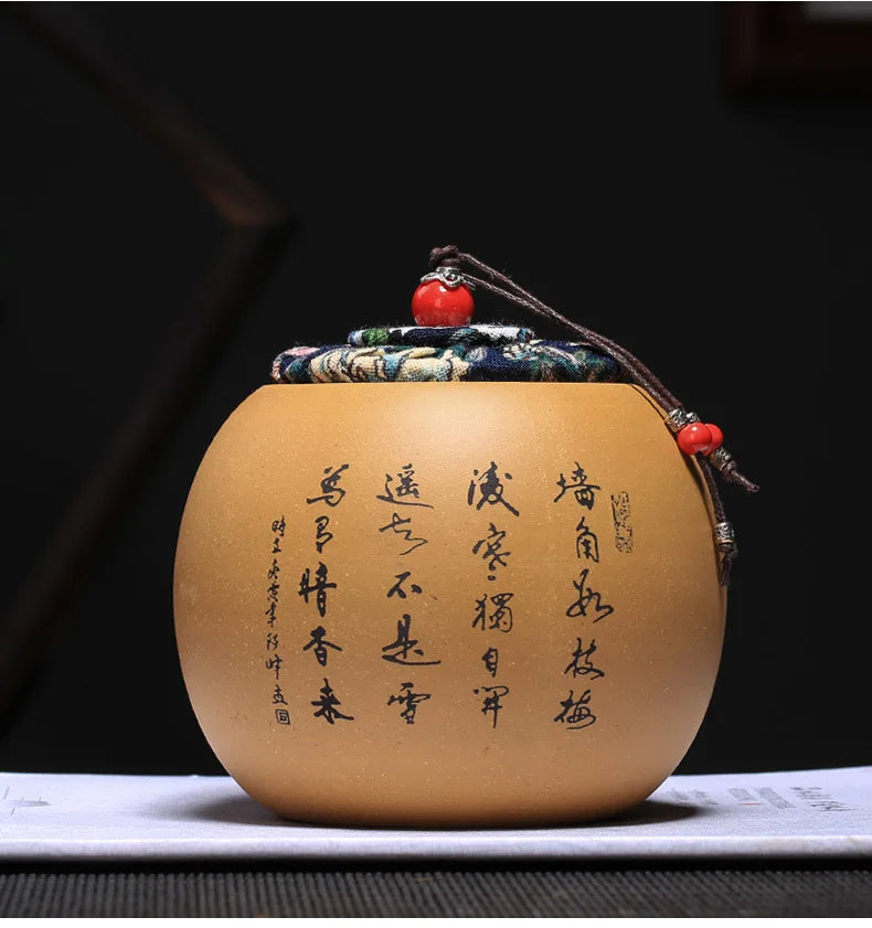 Chinese Tea Ageing Storage Jar