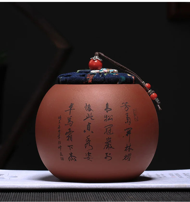 Chinese Tea Ageing Storage Jar