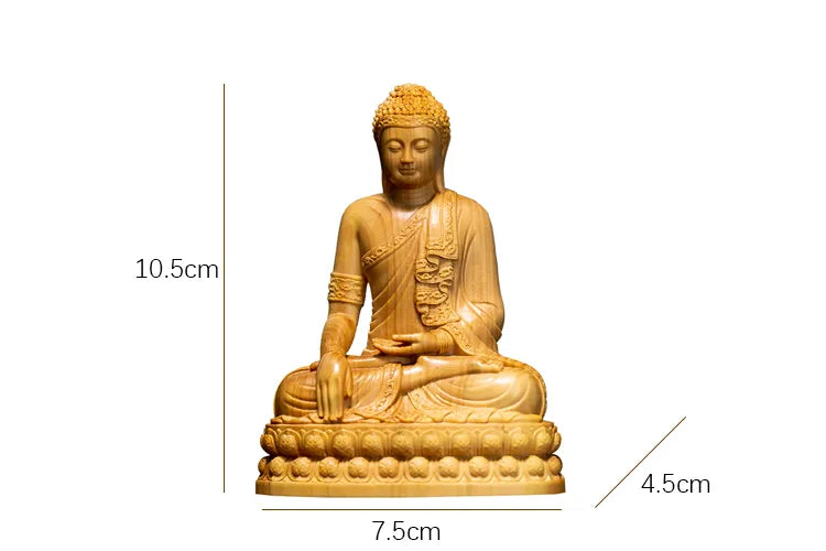 Wooden Buddha Statue