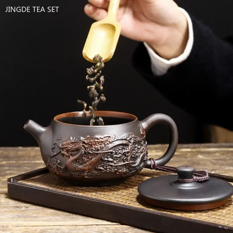 180ml Dragon Purple Clay Teapot
