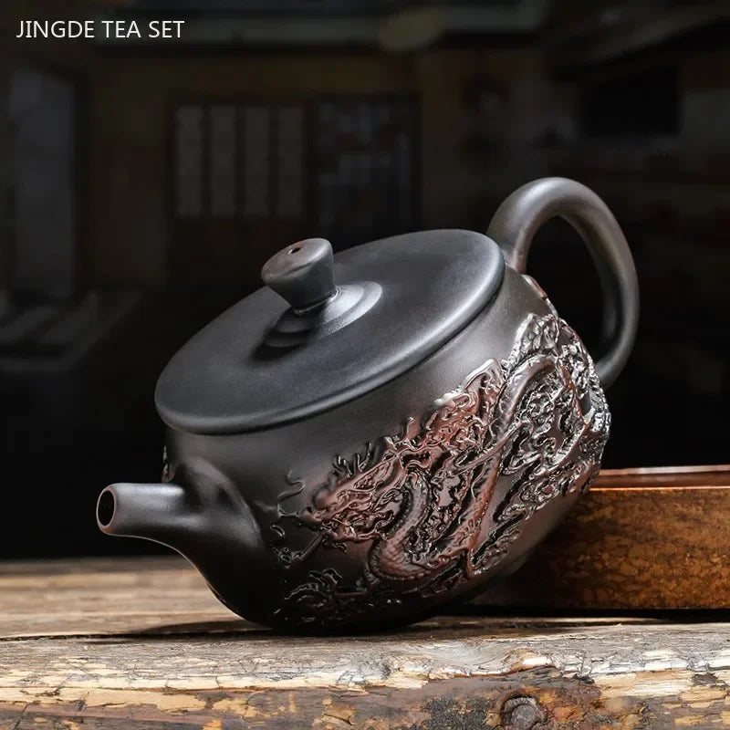 180ml Dragon Purple Clay Teapot