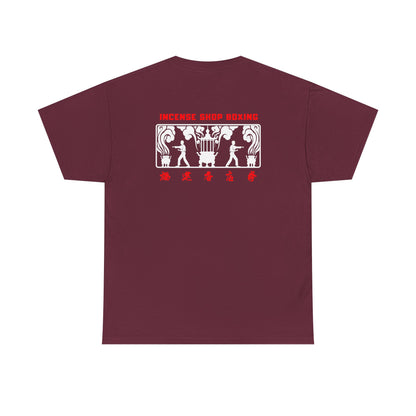 Incense Shop Boxing t-shirt - front & back design
