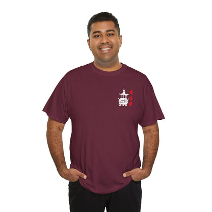 Incense Shop Boxing t-shirt - front & back design