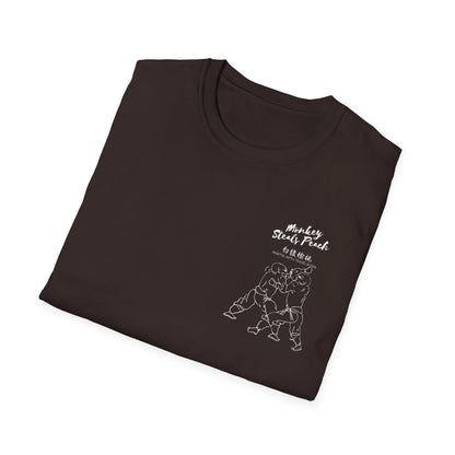 Luohan Short Strikes Monkey Steals Peach t-shirt