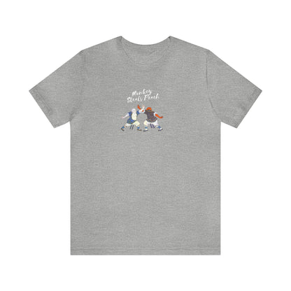 Shaolin Mural Monkey Steals Peach t-shirt