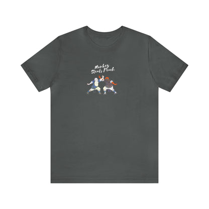 Shaolin Mural Monkey Steals Peach t-shirt