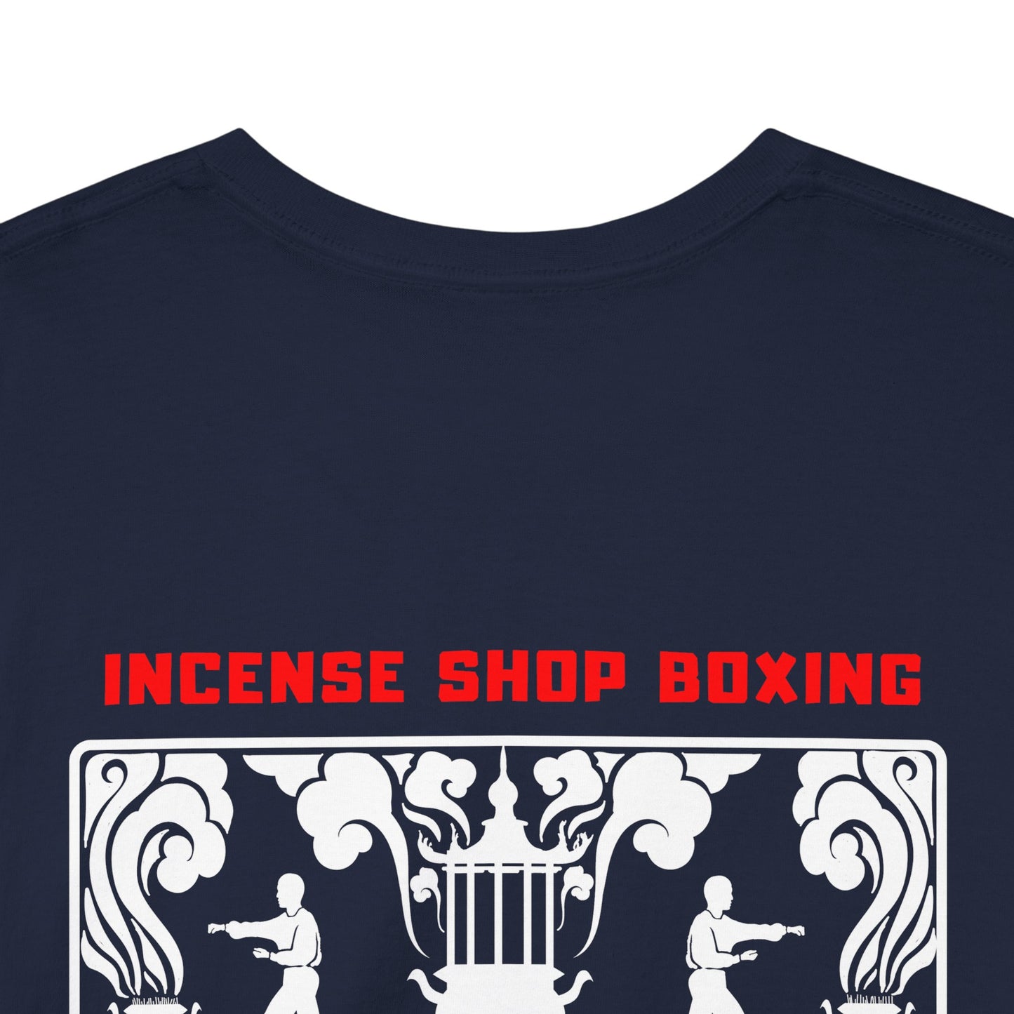 Incense Shop Boxing t-shirt - front & back design