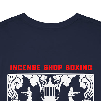 Incense Shop Boxing t-shirt - front & back design