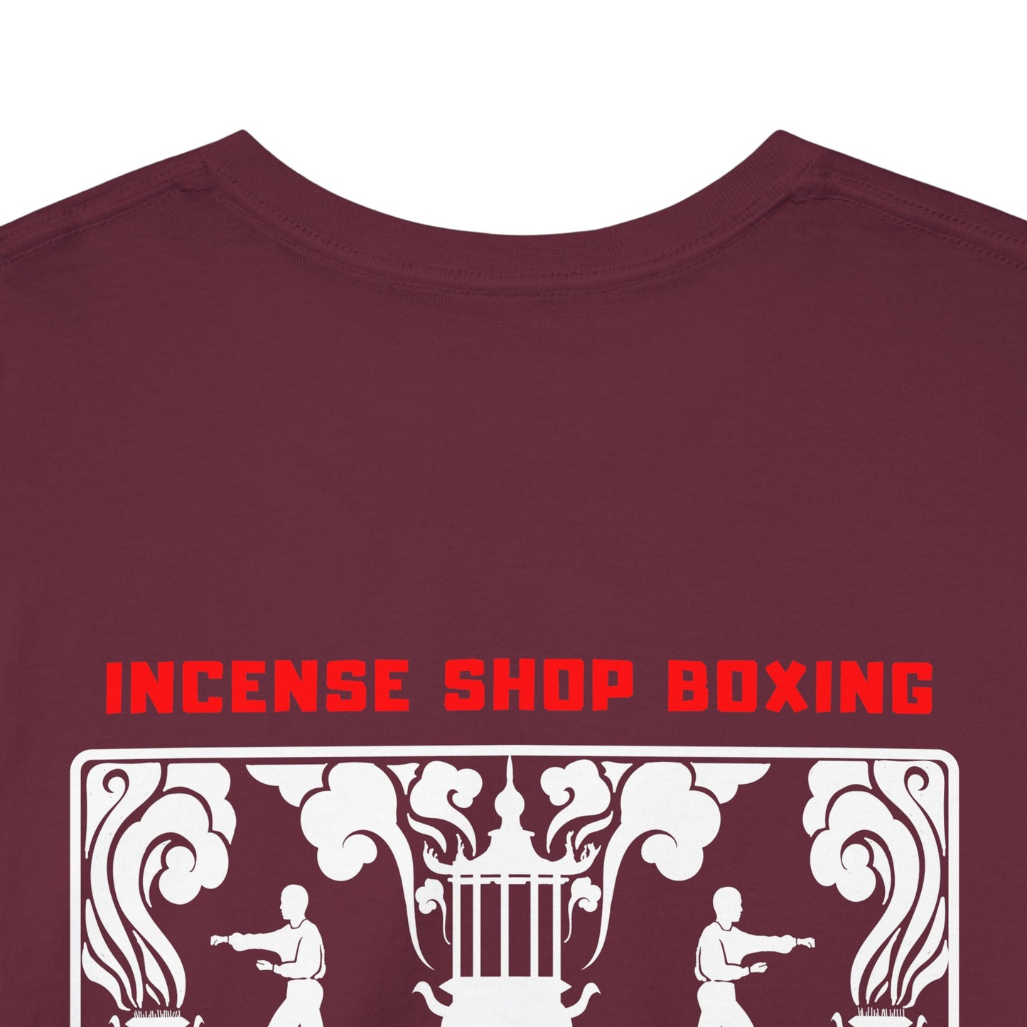 Incense Shop Boxing t-shirt - front & back design