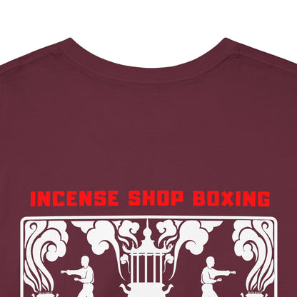 Incense Shop Boxing t-shirt - front & back design