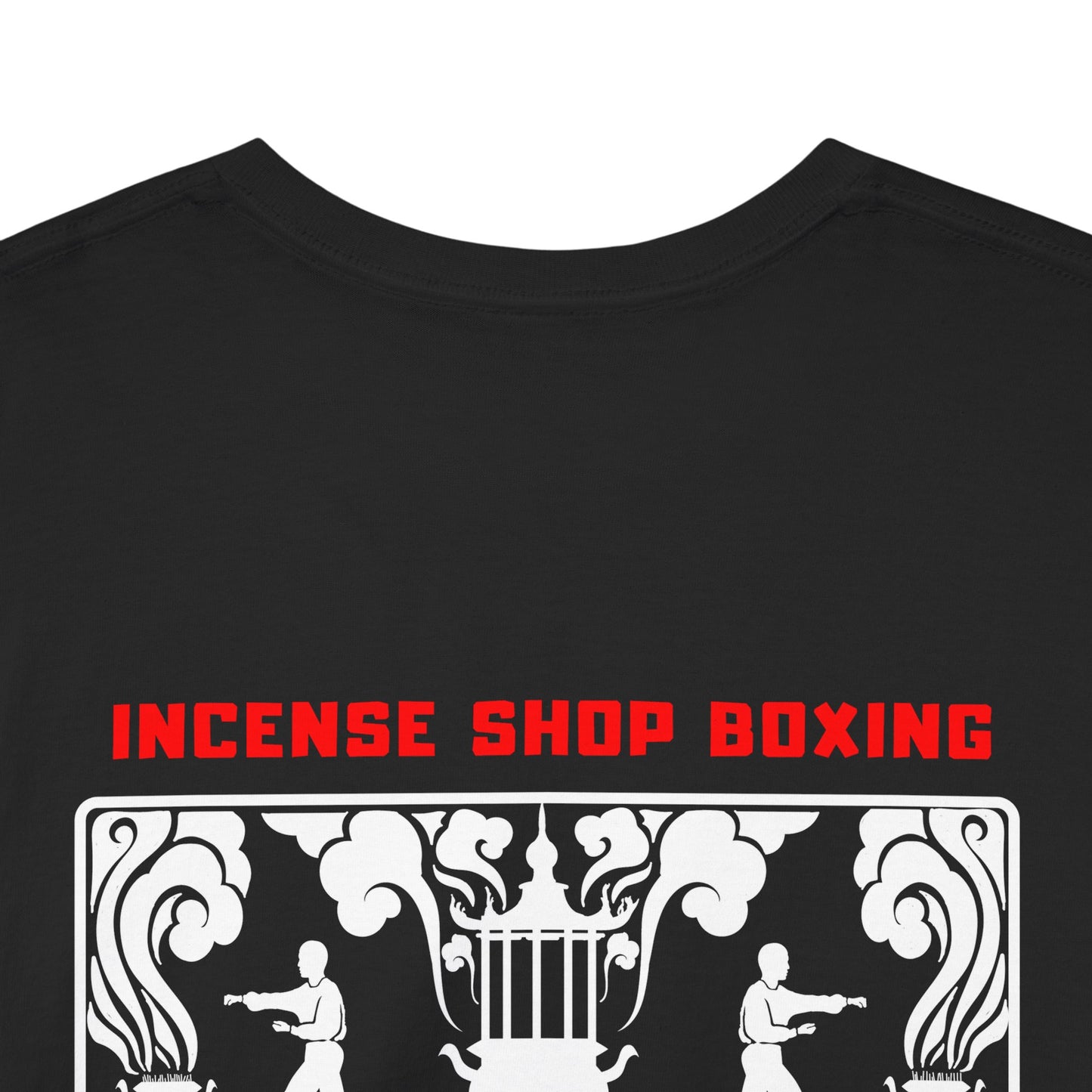 Incense Shop Boxing t-shirt - front & back design