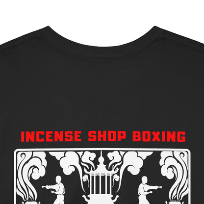 Incense Shop Boxing t-shirt - front & back design