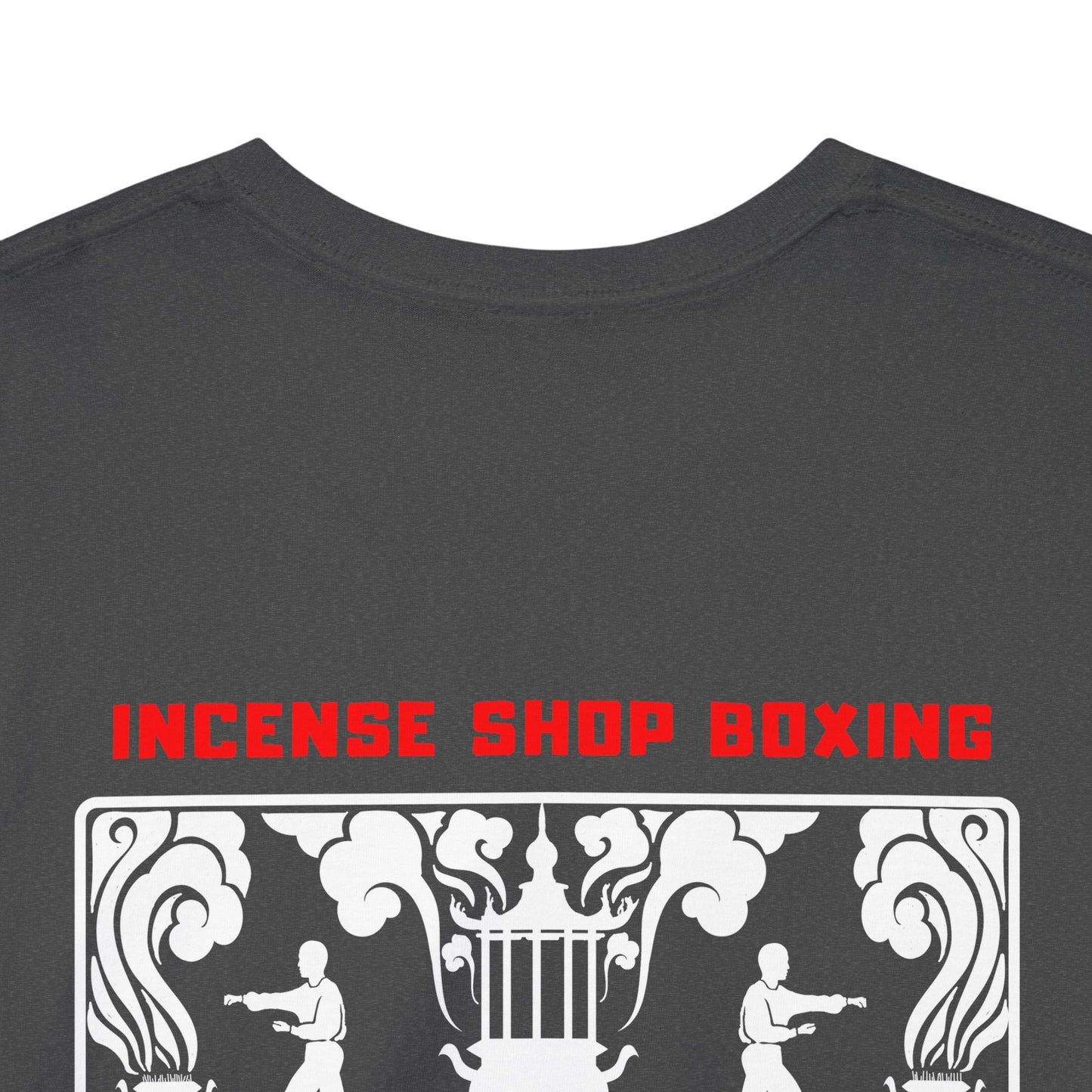 Incense Shop Boxing t-shirt - front & back design