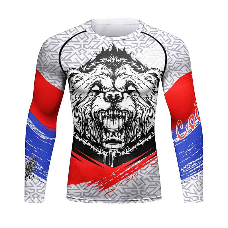 Cody Lundin Designer Rashguard - Monkey Offers Peach