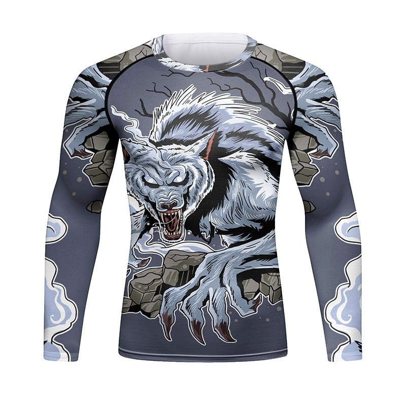 Cody Lundin Designer Rashguard - Monkey Offers Peach