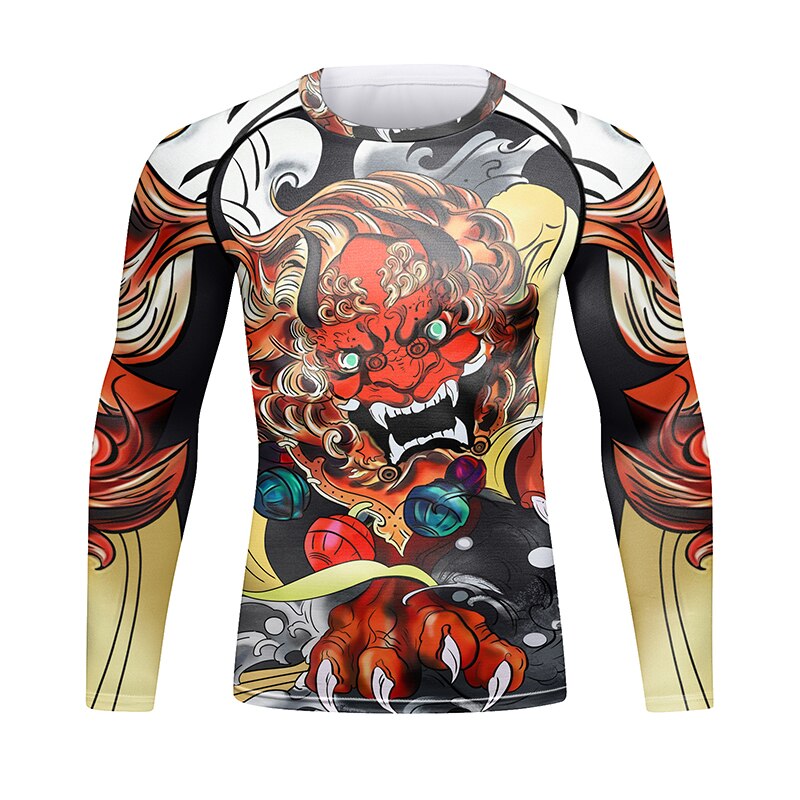 Cody Lundin Designer Rashguard - Monkey Offers Peach