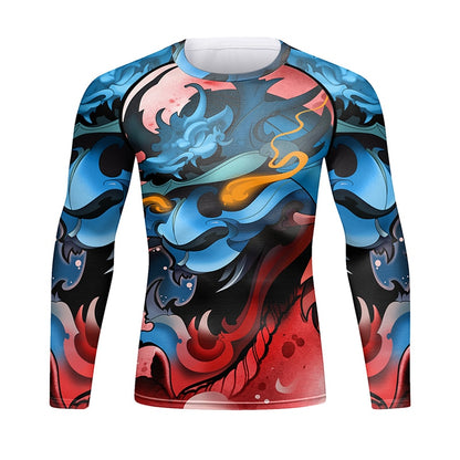 Cody Lundin Designer Rashguard - Monkey Offers Peach