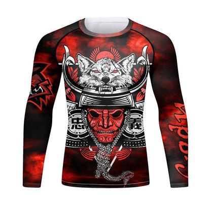 Cody Lundin Designer Rashguard - Monkey Offers Peach