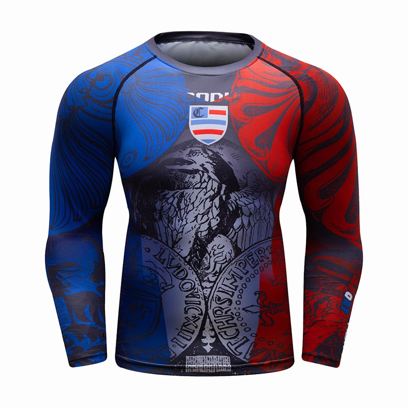 Cody Lundin Designer Rashguard - Monkey Offers Peach