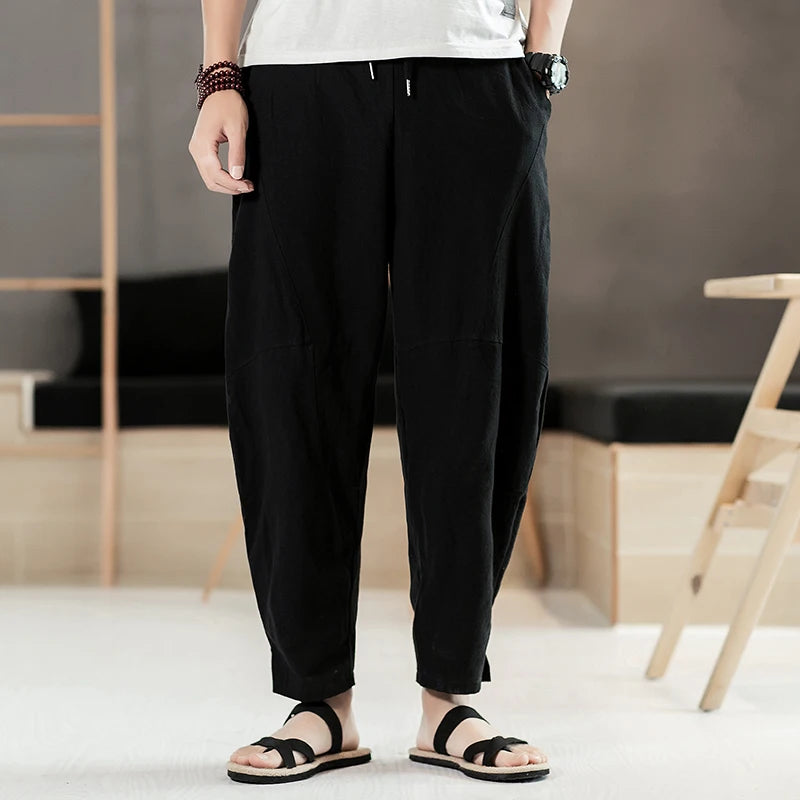 Loose ankle Kung Fu pants