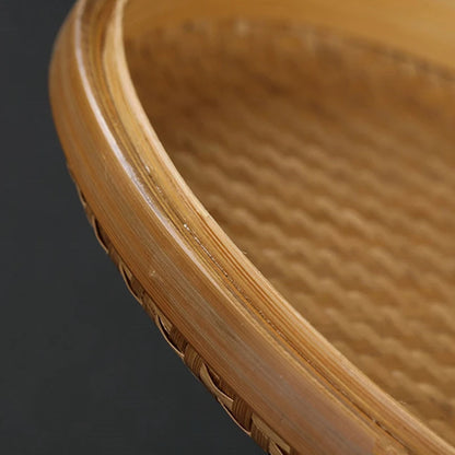 Handmade Bamboo Pu 'Er Tea Storage Basket